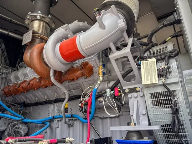 1000 KW MTU #DS1000, Diesel Generator, 1504 amps, 1800 RPM, 277/480 Volts, 3PH, 2025, New - Image 4