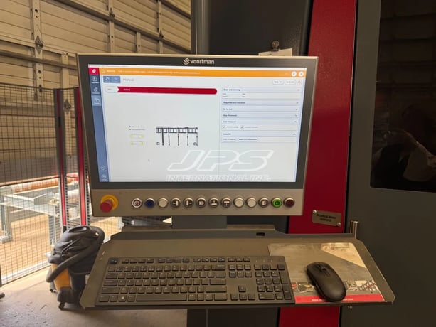 Voortman #V807, Complete Robotic Beam Coping System, 41" max. profile width, 18" max. profile height - Image 3