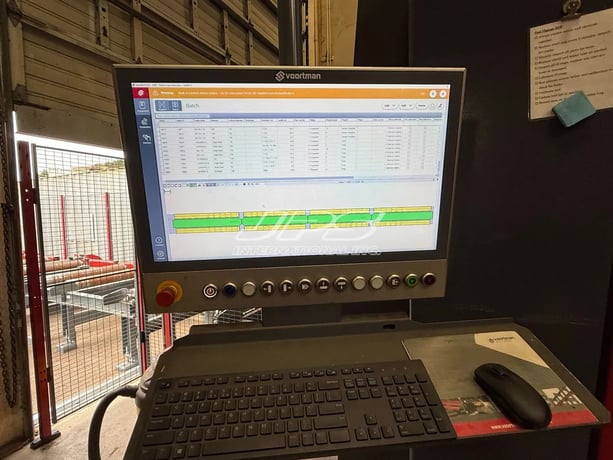 Voortman #V807, Complete Robotic Beam Coping System, 41" max. profile width, 18" max. profile height - Image 4