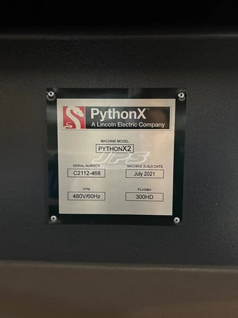 Lincoln Electric #Python-X2, Robotic Plasma Coping Machine, 36" max. profile width, 18" max. profile height - Image 5