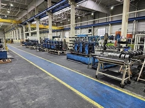 1.3"-4" Oto Mills, Rafted Tube Mill Line w/ Mair Packaging Line, 0.25" wall thickness, Double-End Uncoiler - Image 4