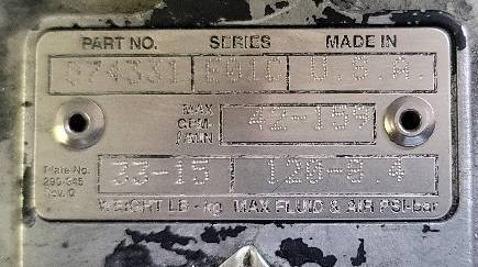 1" Graco #Husky, Diaphragm Pumps, Stainless Steel (5 available) - Image 5