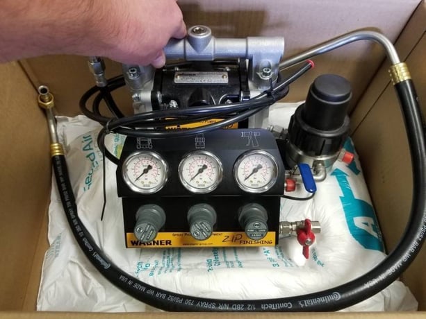 Wagner #ZIP-52, Diaphragm Pump, 1:1, unused - Image 1