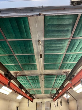 Rohner #ISD-14-10-26-CP, Semi Downdraft Paint Booth, 14' width x 10' H x 26' L, 2019 - Image 7