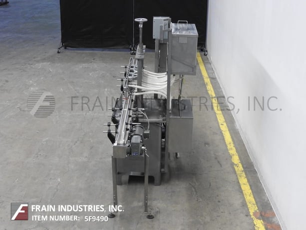 MRM Elgin #IFL-Series, 12-head, inline, intermittent motion, Stainless Steel, pressure overflow filler, 12-72 - Image 4