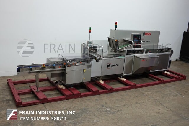 Bosch #CUK 3060, continuous motion, Stainless Steel, horizontal tuck cartoner, 40-240 cartons/minute - Image 1