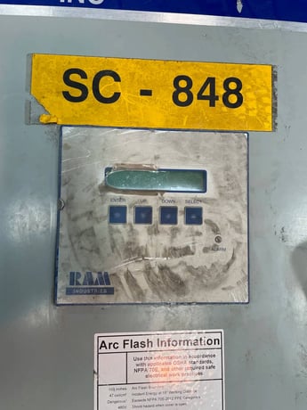 250 HP Ram, screw compressor mot, 460 V, 60 Hz, 2013 - Image 10