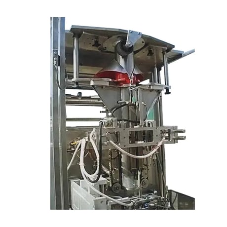 Sandiacre Packaging Machinery Ltd. #TG400LX, single tube intermittent motion bag filler and sea, 6' 10" - Image 2