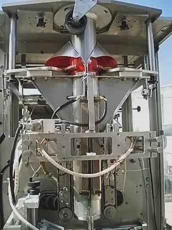 Sandiacre Packaging Machinery Ltd. #TG400LX, single tube intermittent motion bag filler and sea, 6' 10" - Image 9