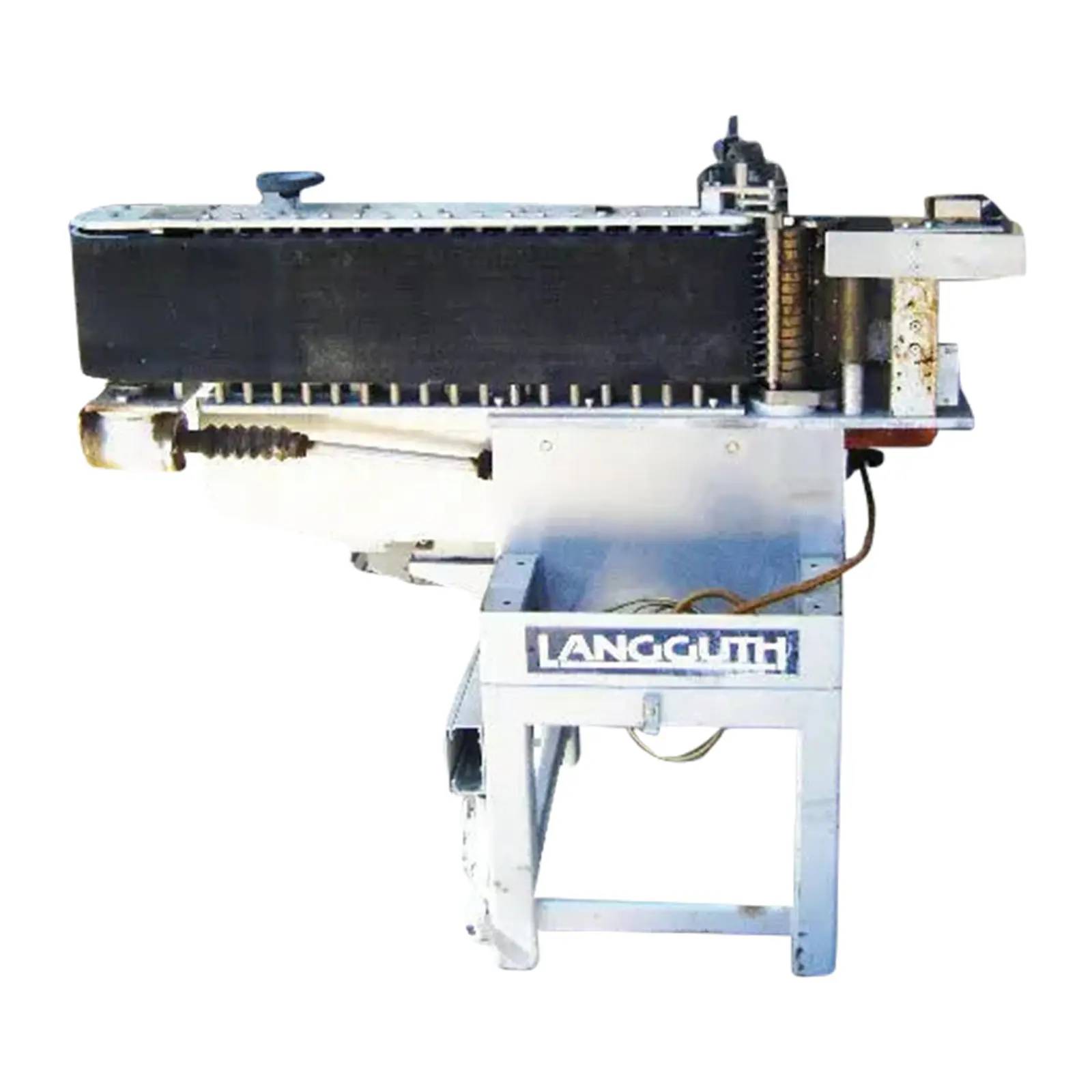 Langguth #E23, Cold Wet Glue Pail Labeler, 100 CPM, 175 mm to 395 mm label sizes, 1996 - Image 1