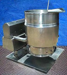 5 gallon Groen #TDH/20, Gas-Fired Jacketed Kettle, 50 psi @ 300 F, 0.92 HP boiler, 31000 BTU/hr., 1-1/4" - Image 4