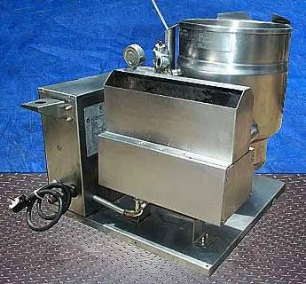 5 gallon Groen #TDH/20, Gas-Fired Jacketed Kettle, 50 psi @ 300 F, 0.92 HP boiler, 31000 BTU/hr., 1-1/4" - Image 6