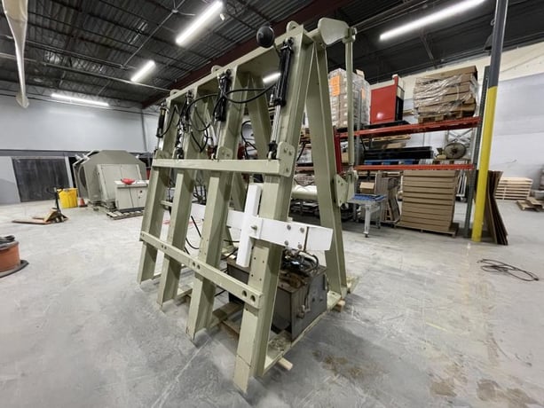 Double-Sided, Hydraulic Clamp (Door & Panel), 3.5' x 7' & 3.5' x 8', 5 HP, 220 Volts, 3PH - Image 4