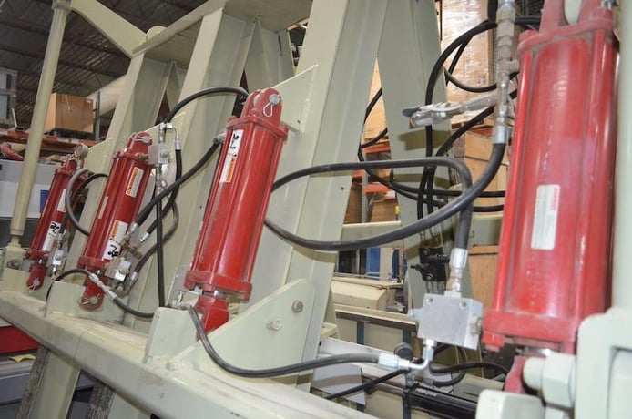Double-Sided, Hydraulic Clamp (Door & Panel), 3.5' x 7' & 3.5' x 8', 5 HP, 220 Volts, 3PH - Image 5