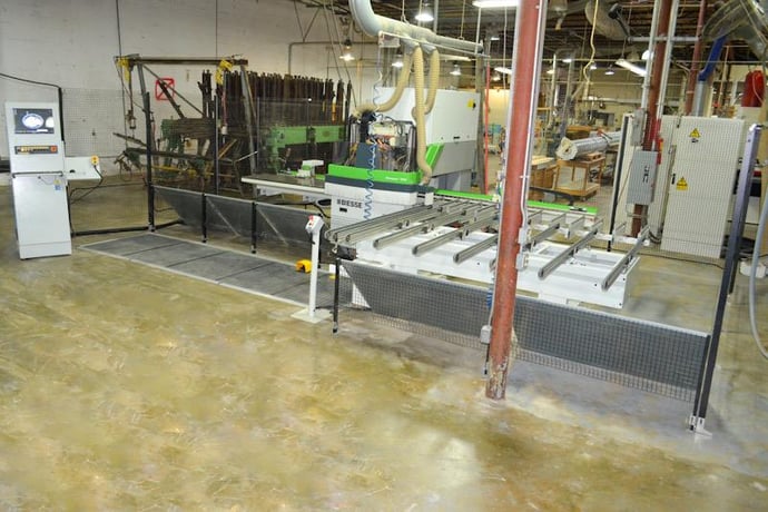 Biesse #Skipper-100, 2-Head CNC Machining Center, 98" X, 39" Y, 2" Z, 5.91" blade diameter, 2 HP, 4000-6000 - Image 2