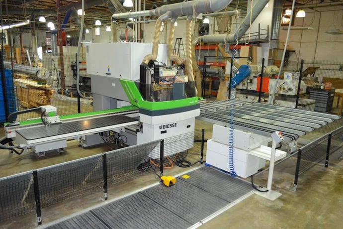 Biesse #Skipper-100, 2-Head CNC Machining Center, 98" X, 39" Y, 2" Z, 5.91" blade diameter, 2 HP, 4000-6000 - Image 3