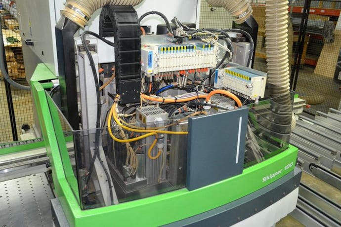 Biesse #Skipper-100, 2-Head CNC Machining Center, 98" X, 39" Y, 2" Z, 5.91" blade diameter, 2 HP, 4000-6000 - Image 9