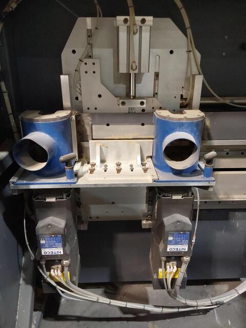 Pillar #CMJ-HSK, Coping Machine, 8" width x 5" diameter, dual spindle, 10 HP - Image 4