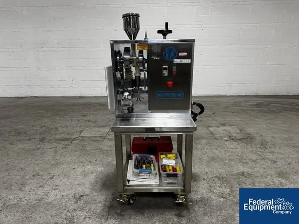6 Ton, RIVA #MiniPress-MII, Single Station Tablet Press, 18mm diameter x 24mm fill, 2005 - Image 1