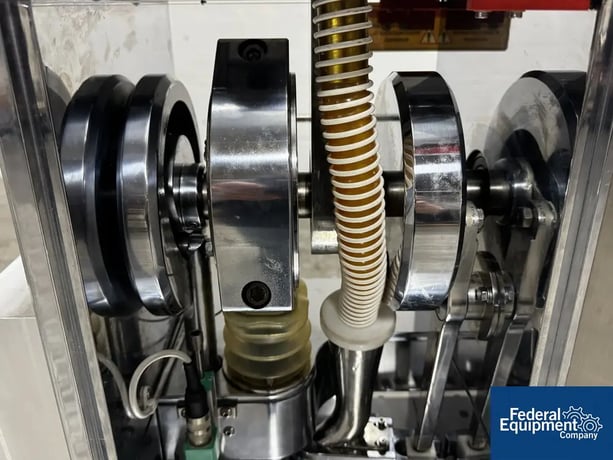 6 Ton, RIVA #MiniPress-MII, Single Station Tablet Press, 18mm diameter x 24mm fill, 2005 - Image 8