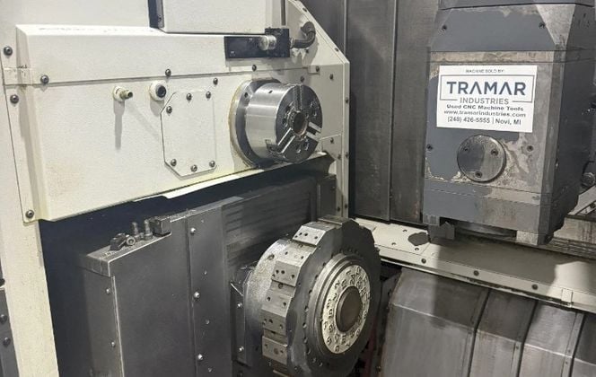 Nakamura Tome #Super-NTMX, CNC multi-axis turning/milling center, 9 axis, 6" chuck, 2" bar, 7.9" turn, 30.7" - Image 6