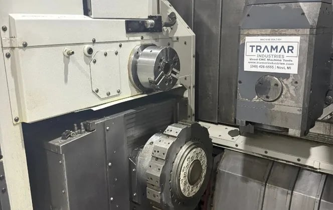 Nakamura Tome #Super-NTMX, CNC multi-axis turning/milling center, 9 axis, 6" chuck, 2" bar, 7.9" turn, 30.7" - Image 6