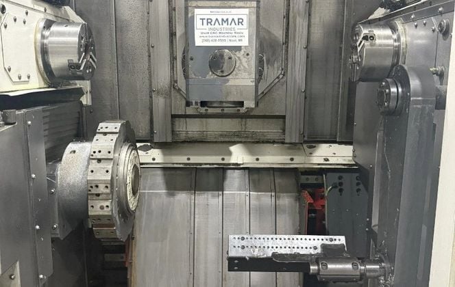 Nakamura Tome #Super-NTMX, CNC multi-axis turning/milling center, 9 axis, 6" chuck, 2" bar, 7.9" turn, 30.7" - Image 7