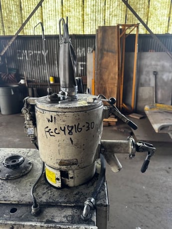 10 Liter Littleford #W-10, High Intensity Mixer, 125 psi jacket, on stand - Image 6