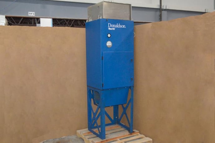 1230 cfm Donaldson Torit #WSO-20, Floor-Mounted Mist Collector, 20" Afterfilter height, 460 Volt, 3PH, 2012 - Image 1