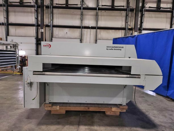 Cefla #UVR-SF-SP, 5' Wide Single Lamp UV Oven, 480 Volts, 3PH, 60 Hz, 2013 - Image 3