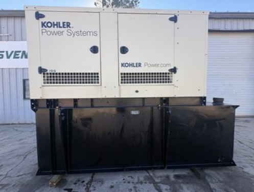 100 KW Kohler Generator #100REOZJF - Image 1