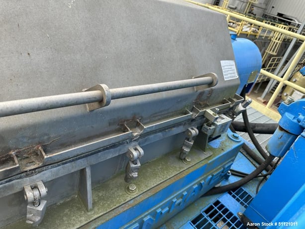 16" x 55" Hutchinson #Hayes-5500, High-G Centrifuge, 316 Stainless Steel, 3700 RPM, 230 GPM, 16" x 55" Bowl - Image 6