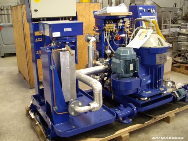 Alfa-Laval #PU-625, Disc Stack Centrifuge, 3000 L/hr, 12,000 RPM, Stainless Steel, new - Image 1