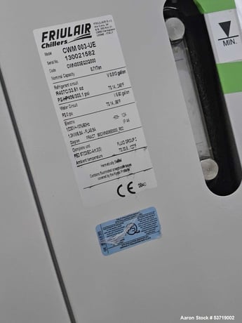 1 Ton, Friulair #CWM003-UE, Chiller, R407C, - Image 7