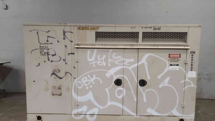 30 KW Kato #N30FPG4, Nat Gas LP Generator, 3PH, 312 Hrs - Image 2