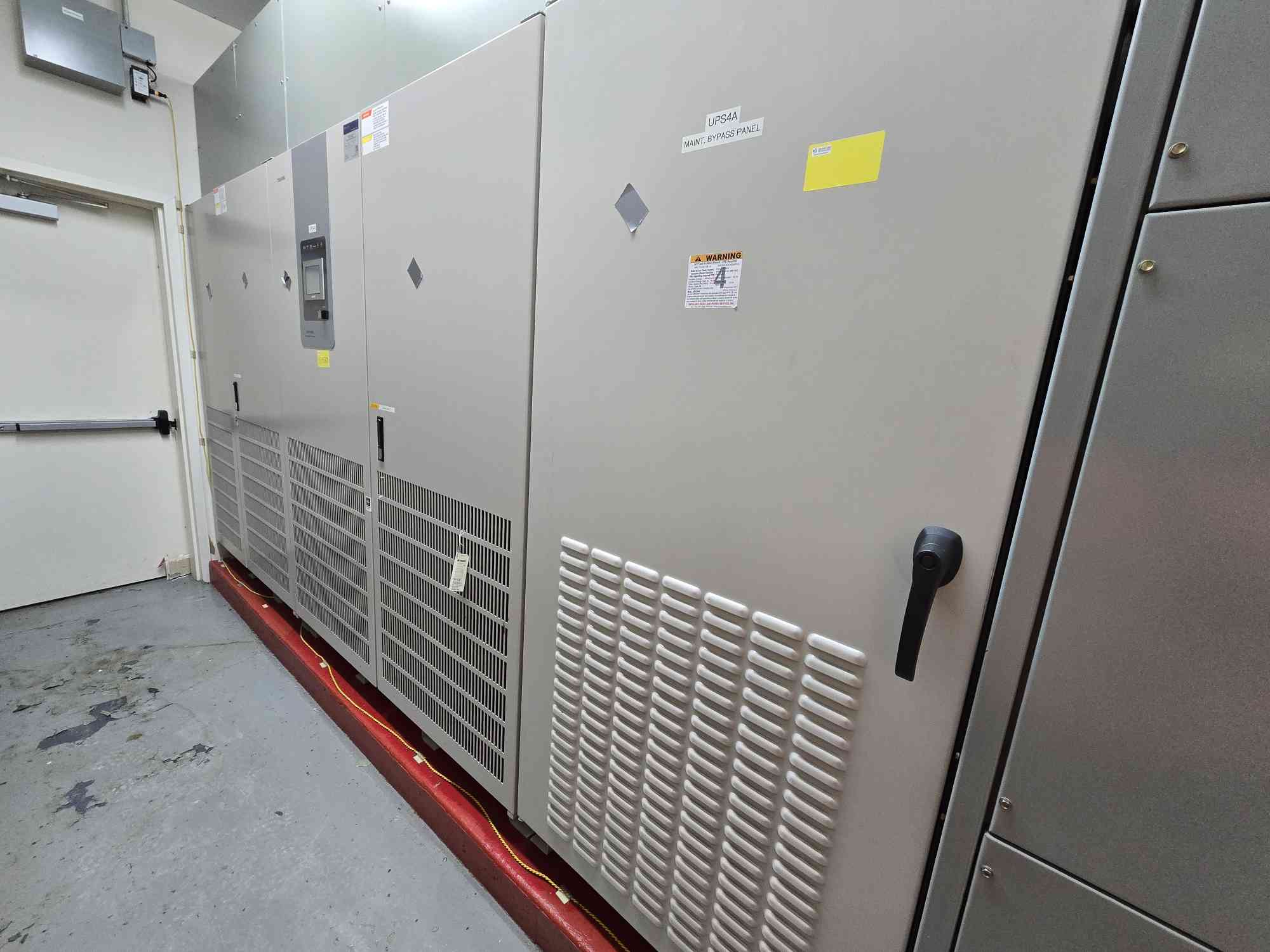 500.0 KVA Toshiba #TMEIC-G8000MM, uninterruptible power supplies, 480x480 Volts, 2 Sections, T8MS3 - Image 1
