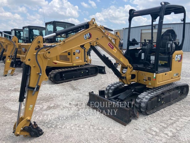 Caterpillar 302.7-07LO, Crawler Excavator, 563 hours, S/N: CZ601544, 2022 - Image 1