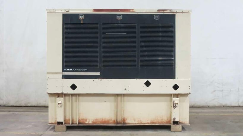 300 KW Kohler #300REOZD, diesel generator set, 277/480 Volts, 490 HP @ 1800 RPM, 983 hours, Detroit Diesel - Image 1