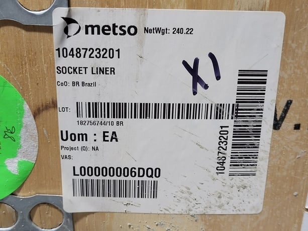 Metso #1048723201, Socket Liner - Image 2