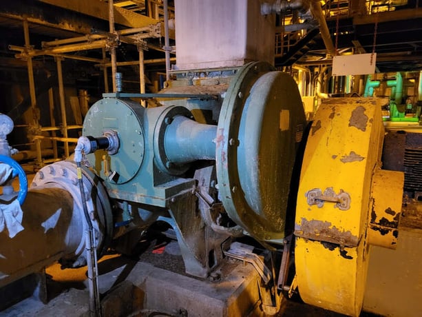 Clove-Rotor Thick Stock Pump w/ Electric Motor, 200 HP, 575 Volts, 1185 RPM - Image 1