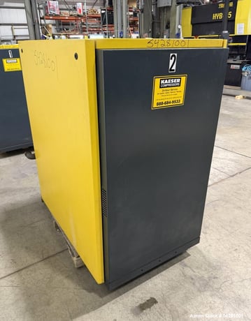 112 CFM, 125 PSIG, Kaeser #ASD-25, Rotary Screw Air Compressor, 25 HP, Sigma Control 2, 3550 RPM, 39567 - Image 3