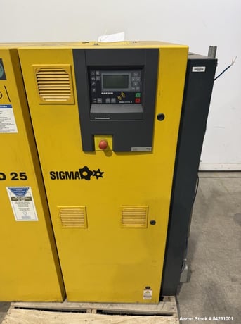 112 CFM, 125 PSIG, Kaeser #ASD-25, Rotary Screw Air Compressor, 25 HP, Sigma Control 2, 3550 RPM, 39567 - Image 5