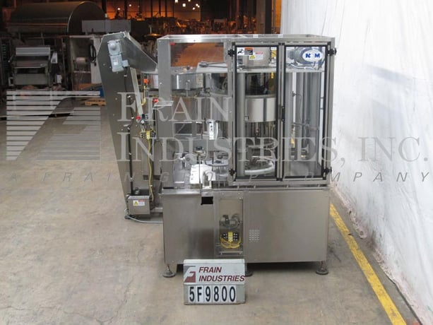 New England #NERCCE-2004-S, 4 head, Stainless Steel, rotary chuck capper, 15-70mm capacity, 2-1/4" wide x 44" - Image 3