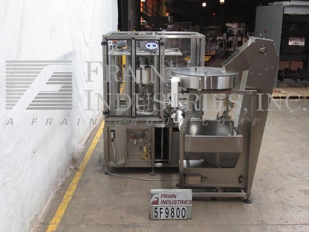 New England #NERCCE-2004-S, 4 head, Stainless Steel, rotary chuck capper, 15-70mm capacity, 2-1/4" wide x 44" - Image 4