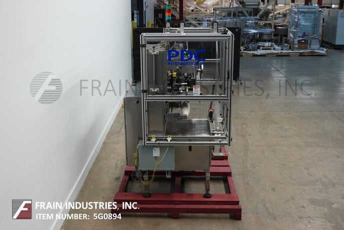 PDC #75-ERL, fully automatic sleever / neck bander rated from 1 - Image 4