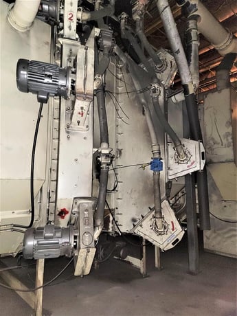 Wheelabrator, (12) 15 HP wheels, 72" x 96", 2001 - Image 6