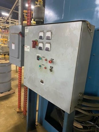 Viking #MR6016/VK4, monorail, (4) 15 HP blast wheels, reclaim system, dust collection system, 2013 - Image 2