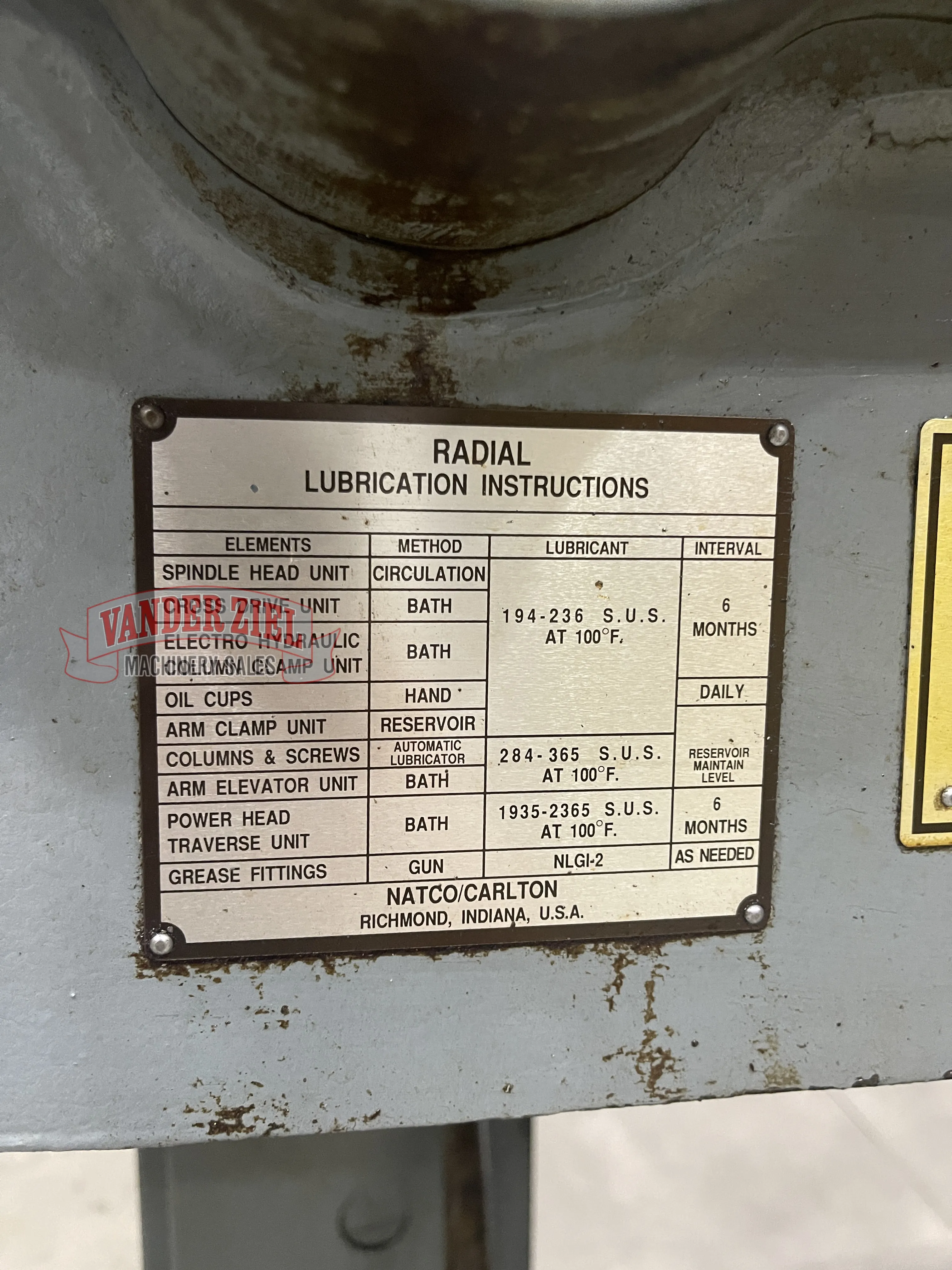 7' -19" Carlton #4A, radial arm drill - Image 10
