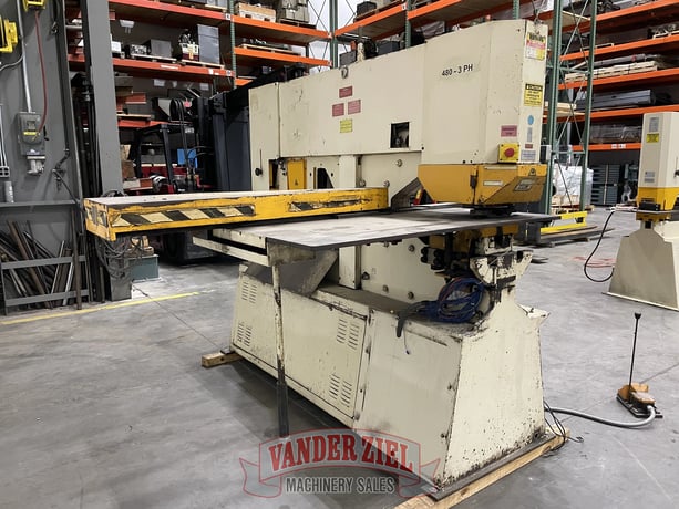 5" x 5" x 1/2" Geka #Hydracrop-110/80SD, ironworker, 110 ton, 12.5 HP - Image 4