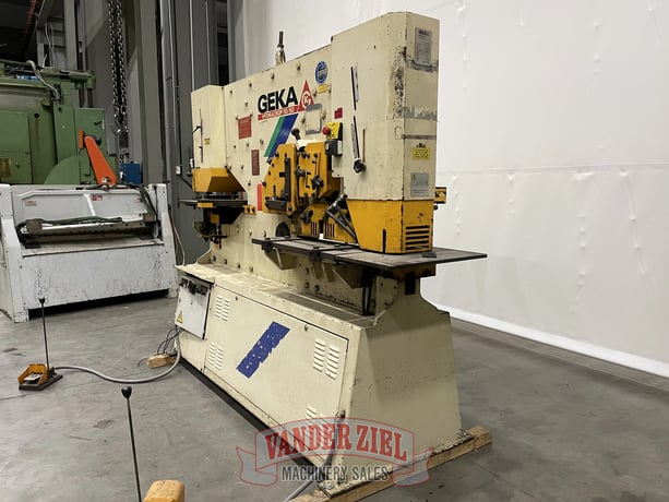 5" x 5" x 1/2" Geka #Hydracrop-110/80SD, ironworker, 110 ton, 12.5 HP - Image 8